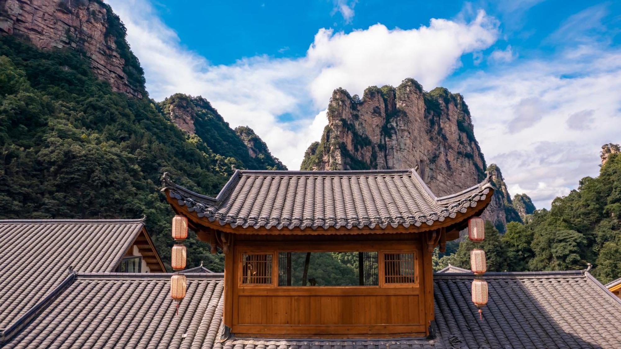 雾里观阵山 Foggy Valley Zhangjiajie Εξωτερικό φωτογραφία