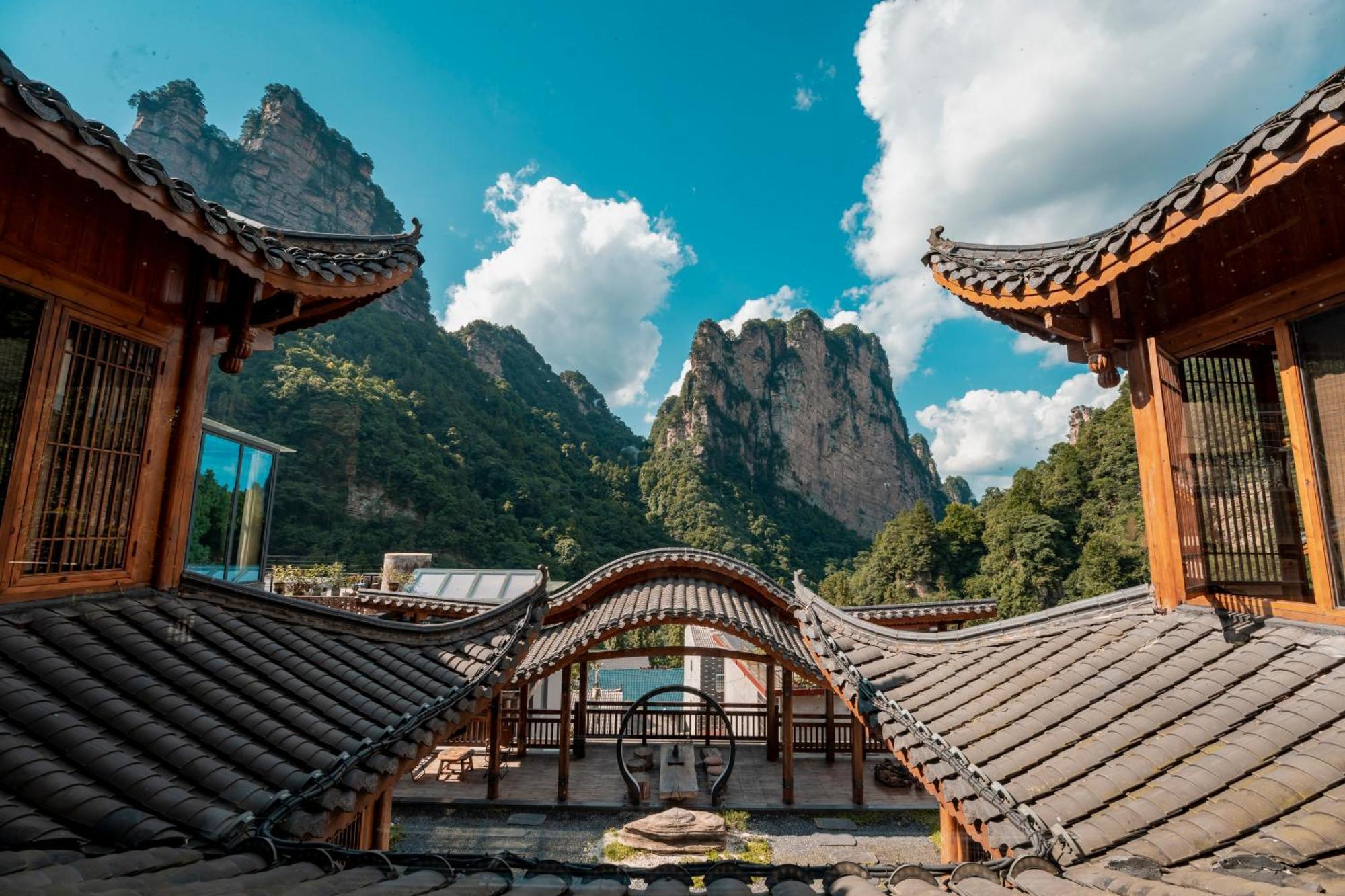 雾里观阵山 Foggy Valley Zhangjiajie Εξωτερικό φωτογραφία